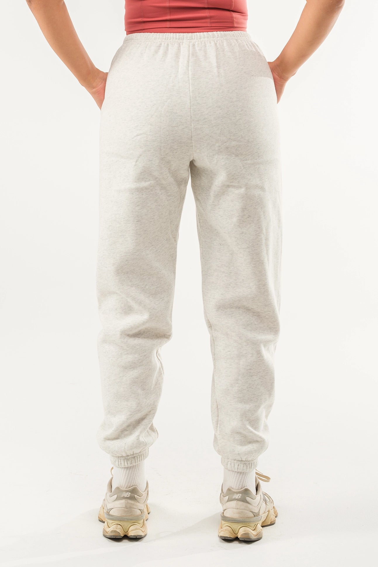Heather Grey Essential Sweatpants