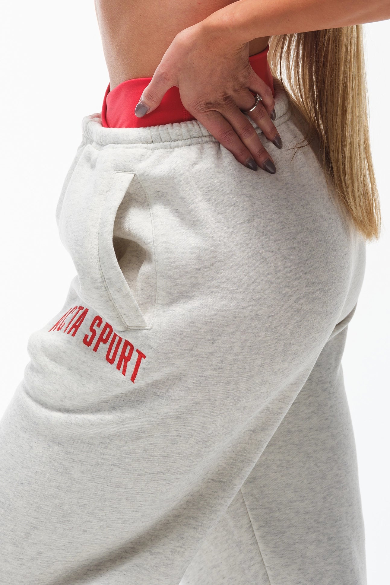Red Acta Sport Sweats
