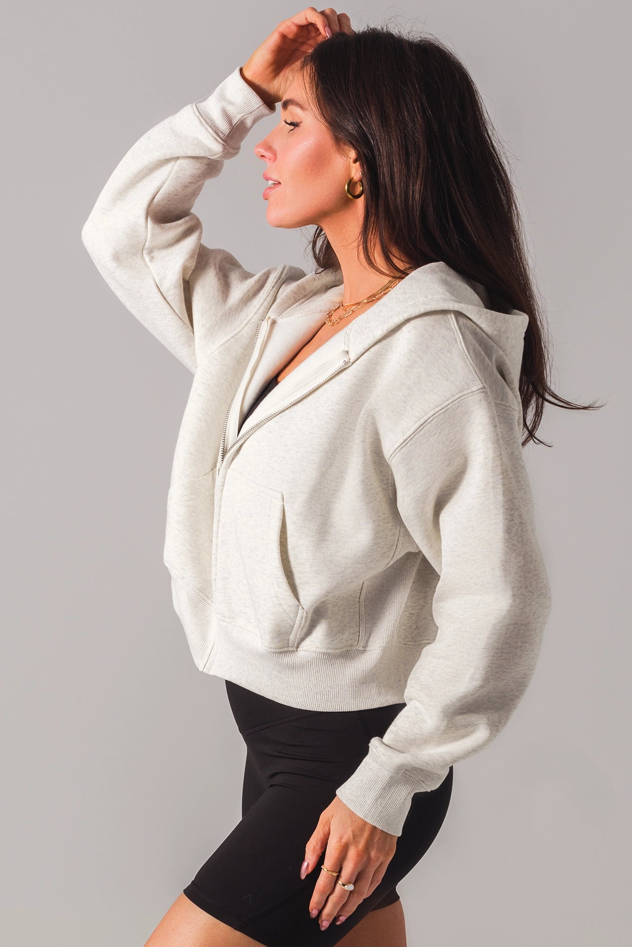 Essential Zip Hoodie